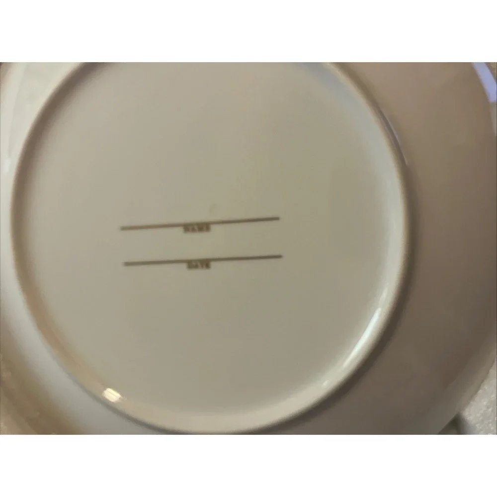 50th Anniversary Beautiful‎ Plate With Wood Stand New